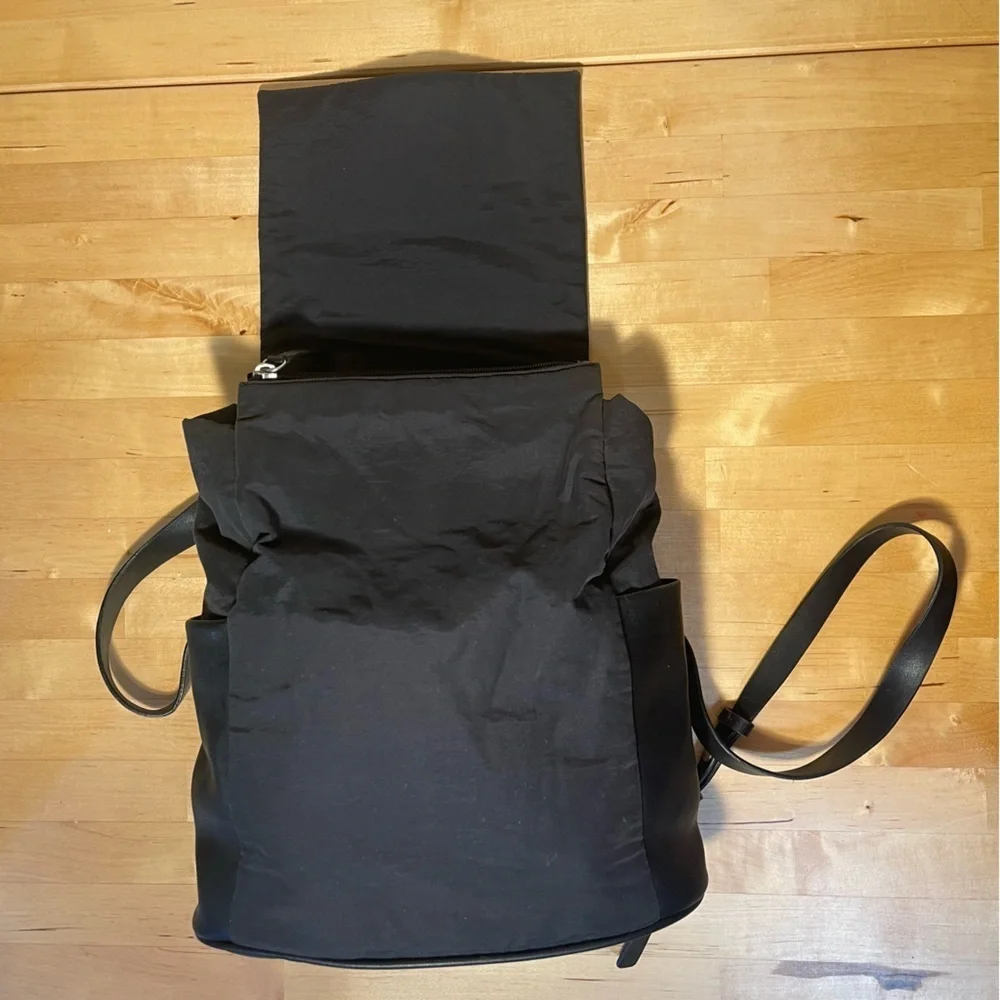 City DKNY small Tilly backpack leather and fabric